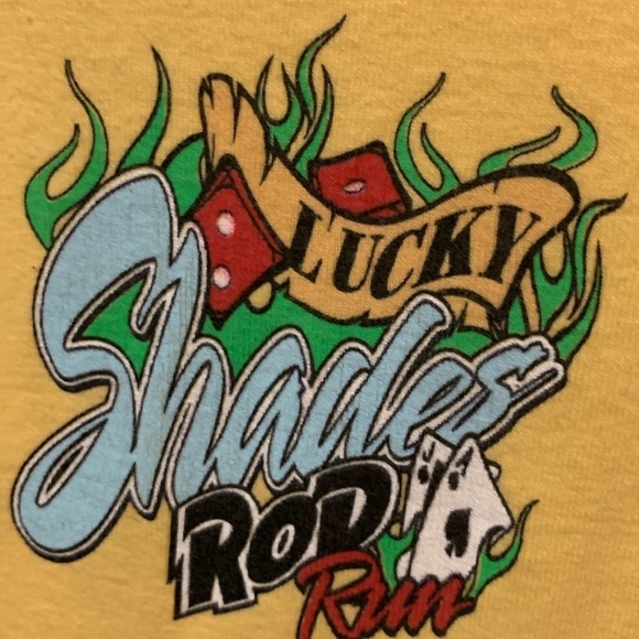 Lucky Shades Rod Run Biker Poker Run Retro Y2K Rockabilly Pin-Up 50s Vibes Small - Picture 5 of 6